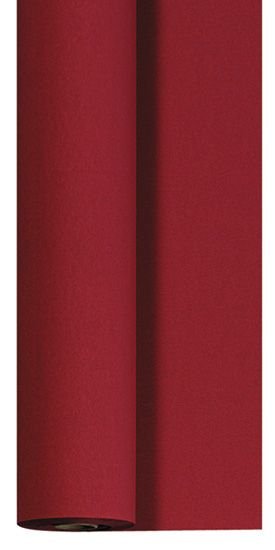 Nappe en papier AIRLAID en rouleau de 1,2x50m Col. Bordeaux - 1 RLX