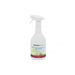 Détergent désinfectant milieu médical HYGIACHLORE sol surface sans alcool - Ecologique - Spray de 800ML
