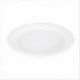 Assiette plate BIONIC FEEL GREEN diam.23cm 100% cellulose naturelle col. Blanc - Paquet de 1000