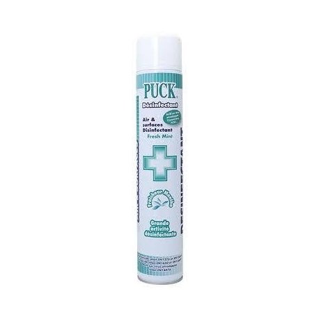 Désinfectant des surfaces et purificateur d'air PUCK - Aérosol 750ML