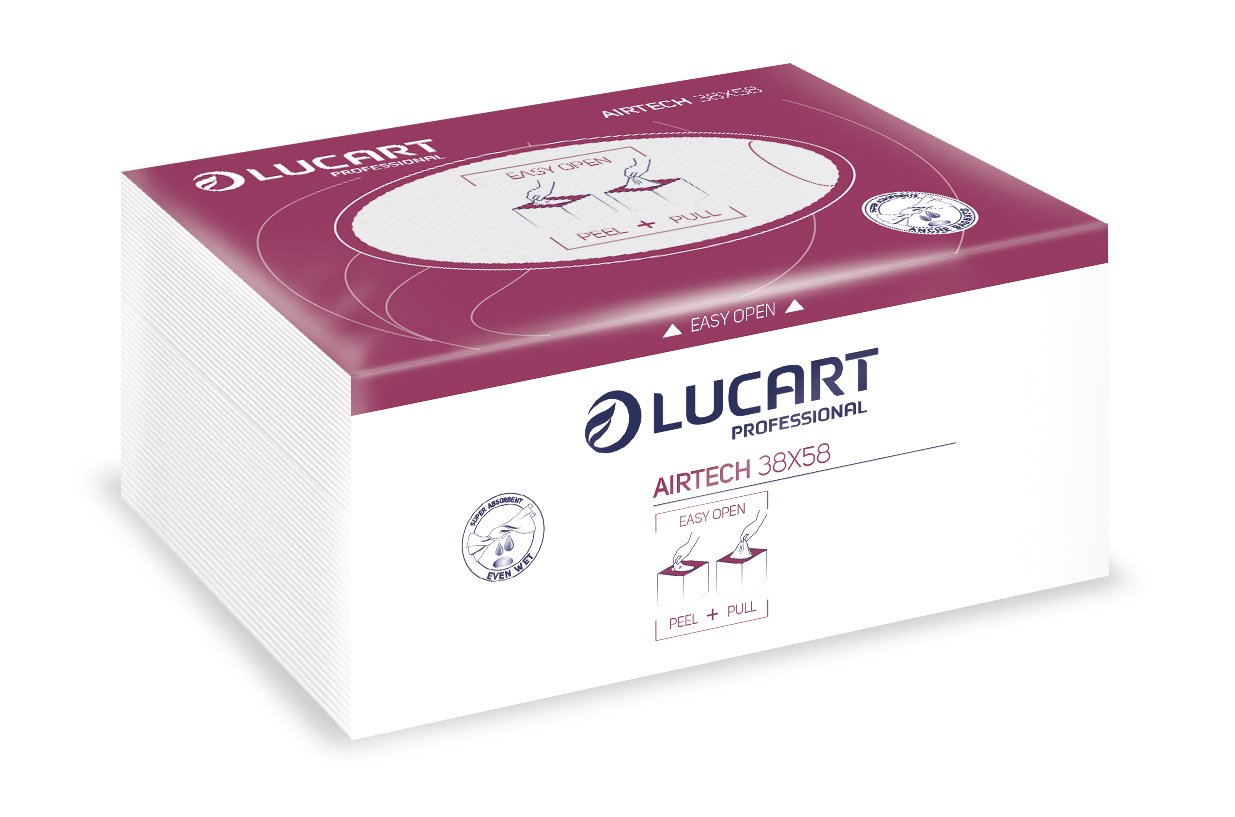 Chiffon non-tissé AIRTECH 38x58 cm multi-usages - Colis de 480 pcs