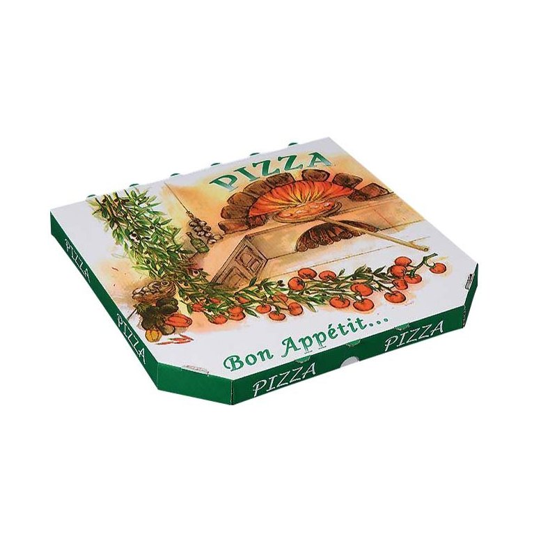 Boîte à pizza en carton 29x29x3cm - 100PC 