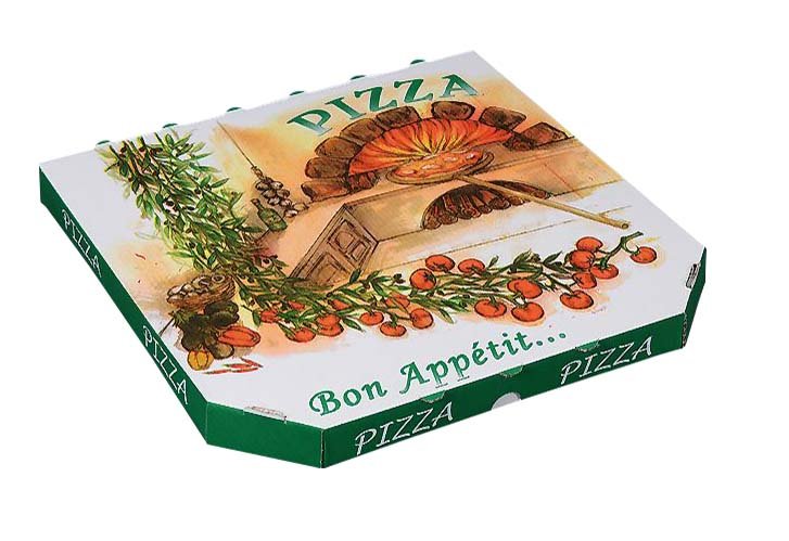 Boîte à pizza en carton 29x29x3cm - 100PC