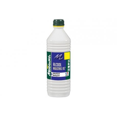 Alcool industriel 95° nettoyant détachant - Flacon de 1L