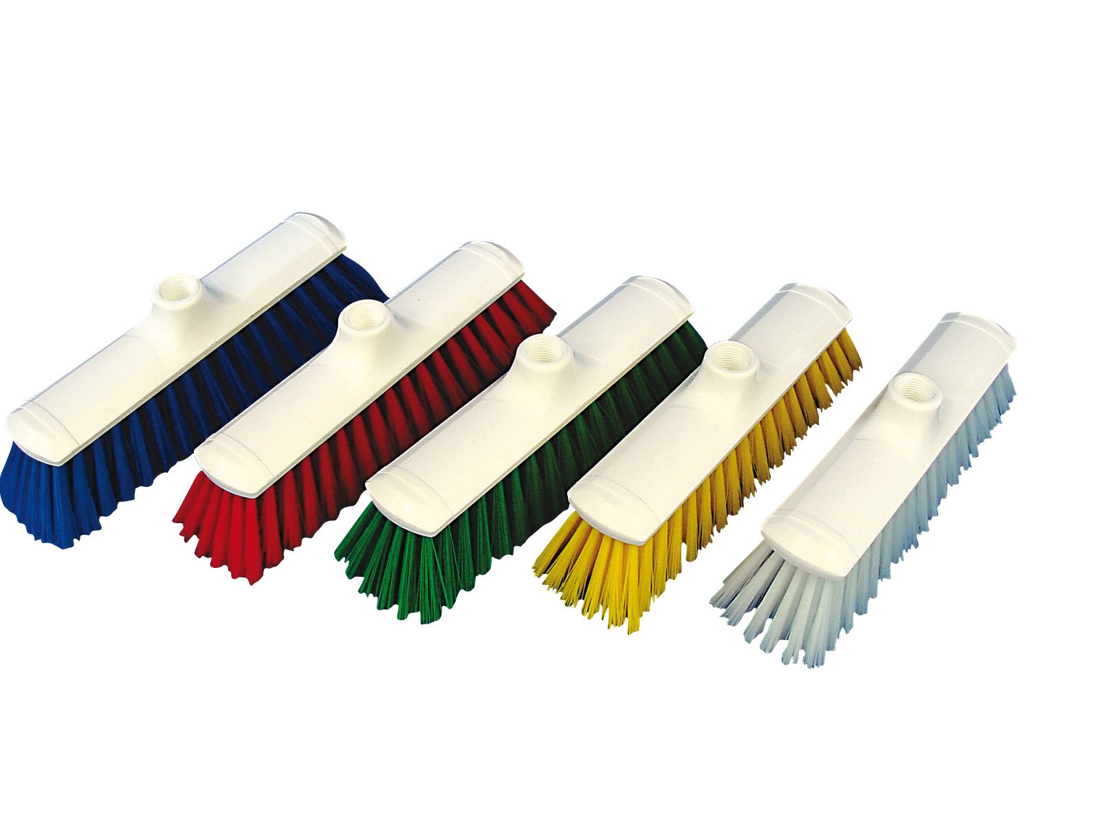 Balai agréé contact alimentaire en fibre 1/2 souple L.29CM - 1PC