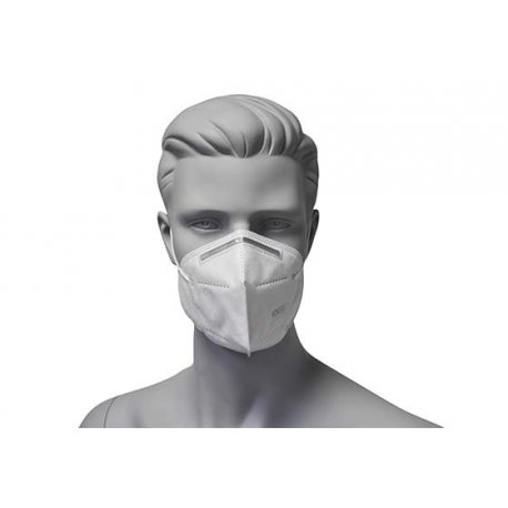 Masque de protection KN95 équivalent FFP2 col. Blanc - Carton de 1200