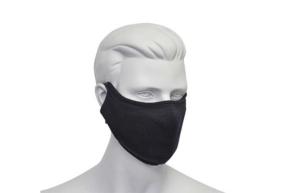 Masque de protection en coton bio avec filtre - Col. Marine - Contient 1 masque + 30 filtres