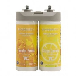 Recharge de parfum MICROBURST DUET parfum agrume (fruits&citrus) - 2 recharges de 121ML
