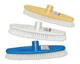 Balai frottoir toutes surfaces en nylon douille à vis L 28,5 cm Col. Blanc - 1PC