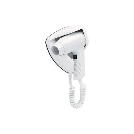 Sèche-cheveux mural PICCOLO petit gabarit 1200W col. Blanc - 1PC