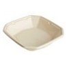 Boîte en bagasse 100cl octogonale ECOECHO 19,4x19,4x5,3cm col. Naturel - 400PC