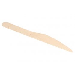 Couteau en bois de bouleau 16,4cm - Paquet de 100