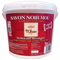 Savon noir mou nettoyant ménager A L