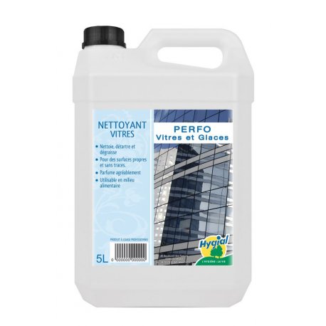 Nettoyant surfaces vitrées PERFO VITRES ET GLACES - Bidon de 5L