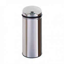 Poubelle haute à ouverture automatique 45L Sensor avec seau intérieur finition inox - 1PC