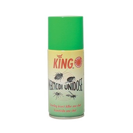 Insecticide unidose one shot KING - Aérosol 150ML x6