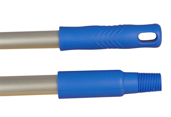 Manche aluminium col. bleu 1500mm - 1PC