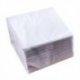 Serviette jetable en ouate 30x30 cm Col. Blanc - Colis de 3000PC