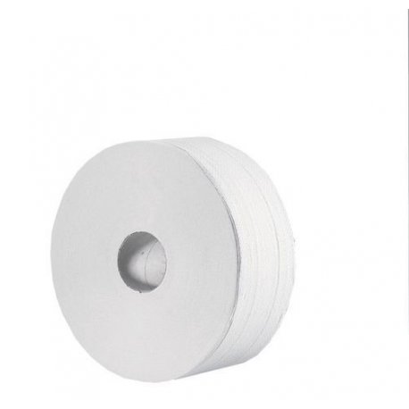 Papier toilette 2 plis MAXI JUMBO ECOLABEL 350 mètres (1458 feuilles) Col. Blanc