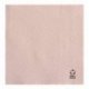 Serviette jetable econatural 1 pli 33x33 cm col. Naturel - Colis de 3000PC