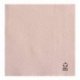 Serviette jetable econatural 1 pli 33x33 cm col. Naturel - Colis de 3000PC