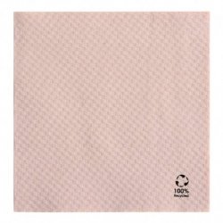 Serviette jetable econatural 1 pli 33x33 cm col. Naturel - Colis de 3000PC