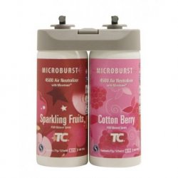 Recharge de parfum MICROBURST DUET parfum fruité (fruits&berry) - 2 recharges de 121ML
