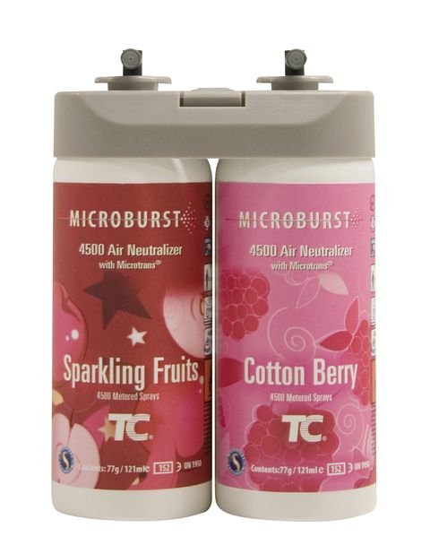 Recharge de parfum MICROBURST DUET parfum fruité (fruits&berry) - 2 recharges de 121ML