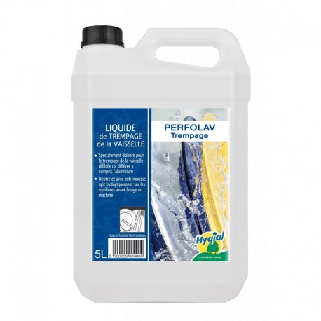 Liquide de trempage vaisselle PERFOLAV TREMPAGE - Bidon de 5L