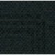Serviette jetable microgaufrée 2 plis Ecolabel 38x38cm Col. Noir uni - Colis de 1200PC