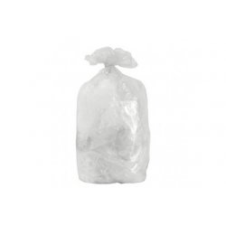 Sac poubelle transparent 160L 50 microns PEBD - Carton de 100 sacs