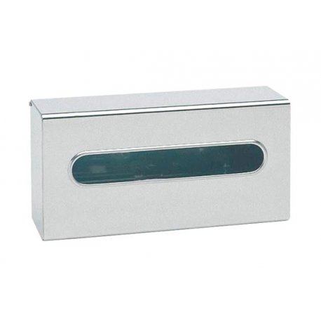 Boîte distributrice de mouchoirs Forme rectangulaire Col. Chromé - 1PC