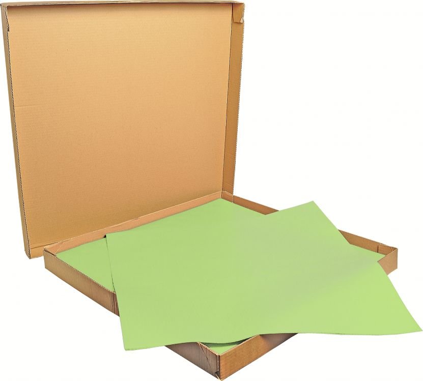 Nappe en papier 70x70 cm Col. Kiwi - Paquet de 500PC