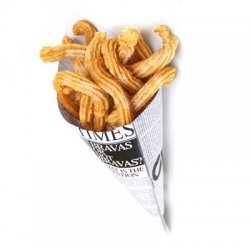 Cornet à frites en papier TIME 100gr - 2000PC