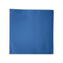 Serviette jetable microgaufrée 2 plis Ecolabel 38x38cm Col. Bleu Capri uni - Colis de 1200PC