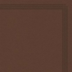Serviette jetable microgaufrée 2 plis Ecolabel 38x38cm Col. Chocolat liseré - Colis de 1200PC