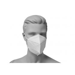 Masque de protection KN95 équivalent FFP2 col. Blanc - Carton de 1000