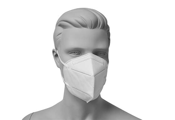 Masque de protection KN95 équivalent FFP2 col. Blanc - Carton de 1000