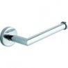 Porte-rouleau de papier toilette mural finition inox 304 col. Chromé brillant - 1PC