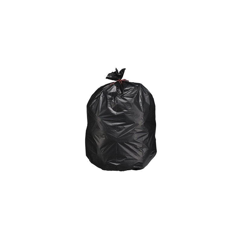 Sacs à déchets ultra résistant pour entrepreneur Maximum 3 mil plastique  noir 159 L 33 po x 48 po 32/boîte 33483