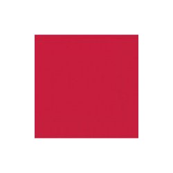Serviette jetable microgaufrée 2 plis Ecolabel 38x38cm Col. Rouge uni - Colis de 1200PC