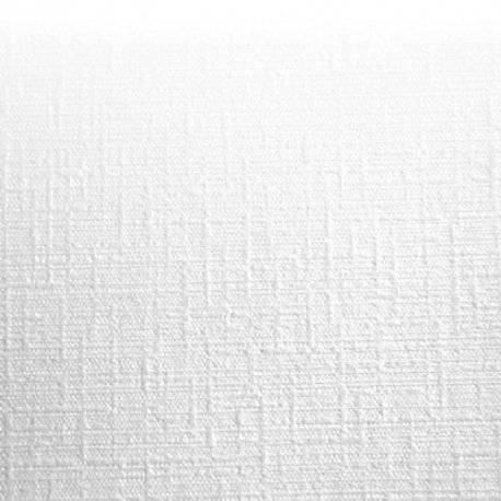 Nappe papier aspect tissu EVOLIN 127x127 Col. Blanc - Paquet de 50PC