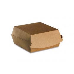 Boîte à burger en carton Taille S 15x14,5x7cm - 600PC