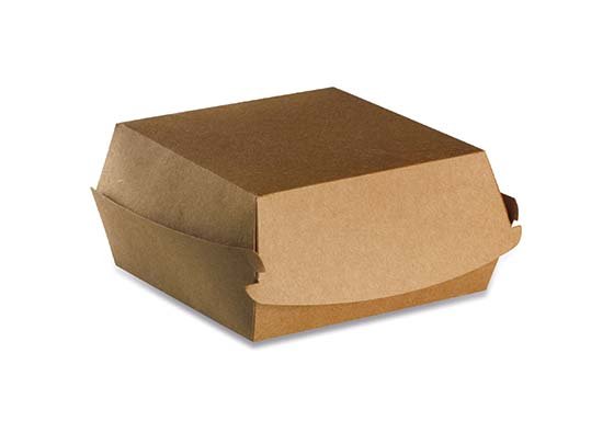 Boîte à burger en carton Taille S 15x14,5x7cm - 600PC
