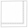Serviette jetable double point 2 plis Ecolabel 20x20 cm Col. Blanc - Colis de 2400PC