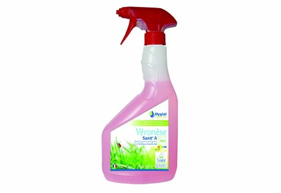 Nettoyant sanitaire Ecolabel VERONESE SANIT A - Spray de 750ML