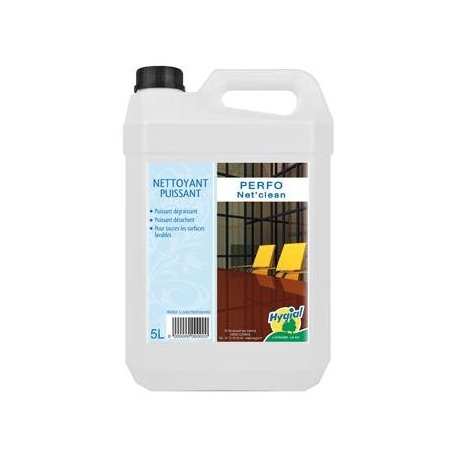 Détachant nettoyant intensif pour toutes surfaces lavables PERFO NET'CLEAN - Bidon de 5L