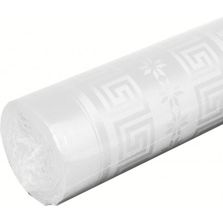 Nappe en papier AIRLAID en rouleau 1,20x100m Col. Blanc - 1PC