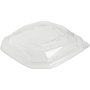 Couvercle pour boîte bagasse 65cl ECOECHO en rPET col. Transparent - 160PC