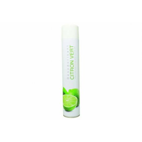 Désodorisant d'atmosphère senteur Citron Vert - Aérosol 750ml